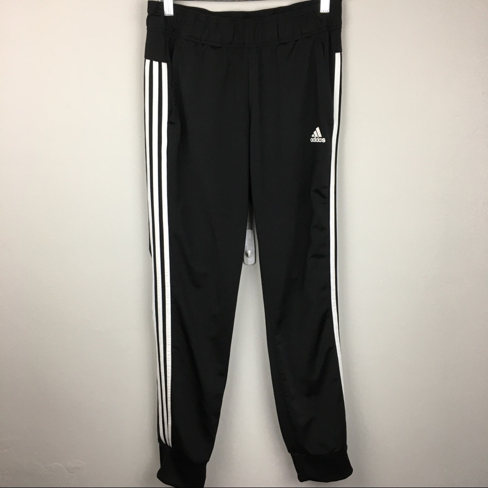 ADIDAS Jogger Track Pant with B&W Side Stripe - Picture 2 of 6